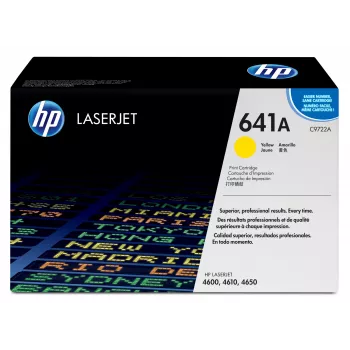 HP 641A amarillo cartucho de tóner original LaserJet, 8000 páginas, amarillo, 1 ud.