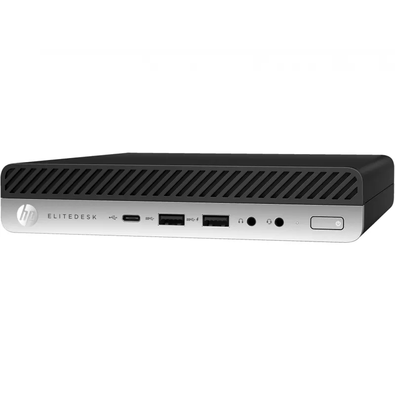 T1A HP EliteDesk 800 G5 Reacondicionado Intel® Core™ i5 i5-9500T 8 GB DDR4-SDRAM 512 GB SSD Windows 11 Pro Mini-PC Negro, Plata