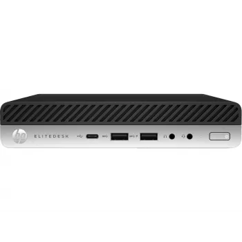 T1A HP EliteDesk 800 G5 Reacondicionado Intel® Core™ i5 i5-9500 8 GB DDR4-SDRAM 256 GB SSD Windows 11 Pro Mini-PC Negro, Plata