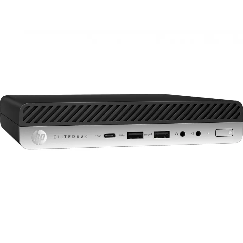 T1A HP EliteDesk 800 G5 Reacondicionado Intel® Core™ i5 i5-9500 8 GB DDR4-SDRAM 256 GB SSD Windows 11 Pro Mini-PC Negro, Plata