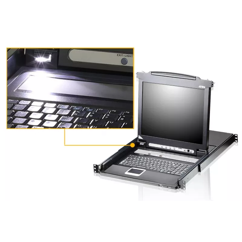 ATEN CL5708N Consola de rack 48,3 cm (19