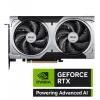 Tarjeta gráfica MSI GeForce RTX 5060 Ti 16 GB GDDR7, PCIe 5.0, 128 bits, 2602 MHz boost, 180 W, 2 ventiladores