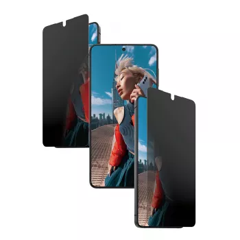 PanzerGlass® protector de pantalla con privacidad de 2 vías Samsung Galaxy S26+ | Ultra-Wide Fit con EasyAligner