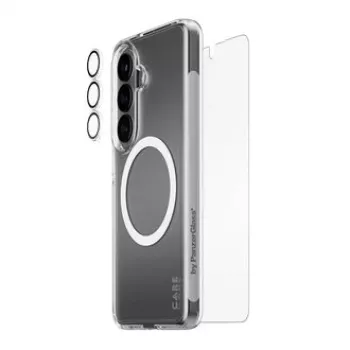 Protector de pantalla PanzerGlass CARE 3 en 1 para Samsung Galaxy S (2026) – PanzerGlass