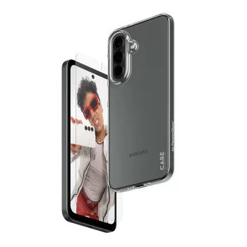 Pack de protector de pantalla y funda PanzerGlass para Samsung Galaxy A37 (CR46764) 2 en 1 CARE