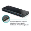 TP-Link UH720 USB 3.2 Gen 1 (3.1 Gen 1) Micro-B 5000 Mbit/s negro