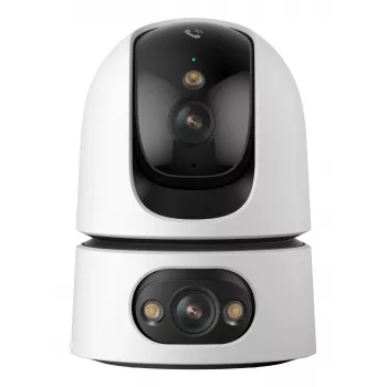 Cámara IP de vigilancia IMOU Ranger Dual Pro 10MP, interior, montaje en mesa, 3,6 mm distancia focal fija, 88° H / 107° diag, CMOS, cableada e inalámbrica