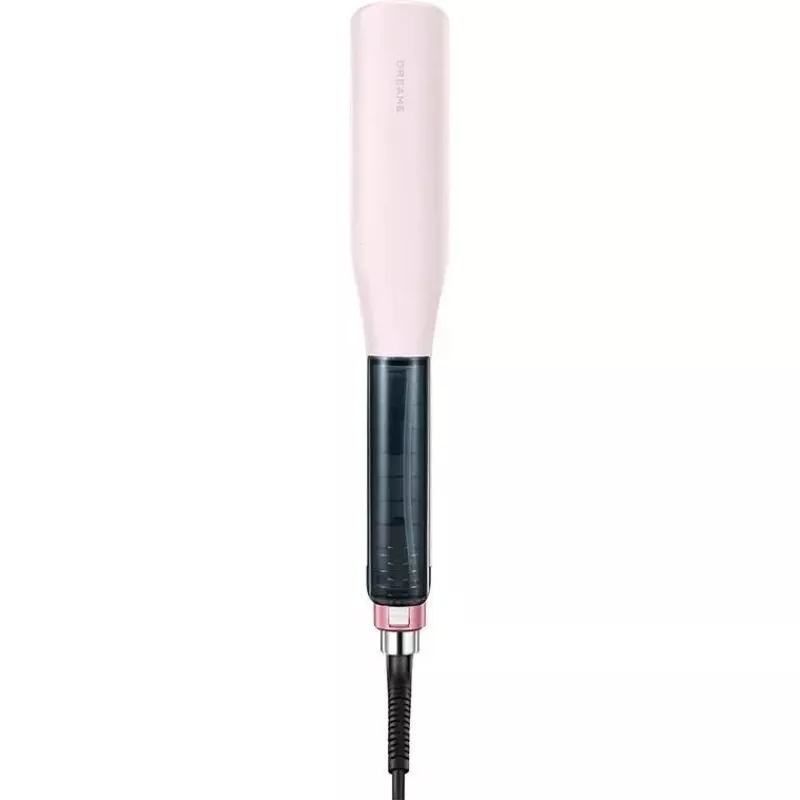 Dreame AuraSteam plancha de pelo de vapor recta, rosa