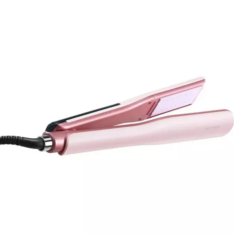 Dreame AuraSteam plancha de pelo de vapor recta, rosa