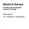 Cartucho de tinta original HP 953XL de alta capacidad magenta