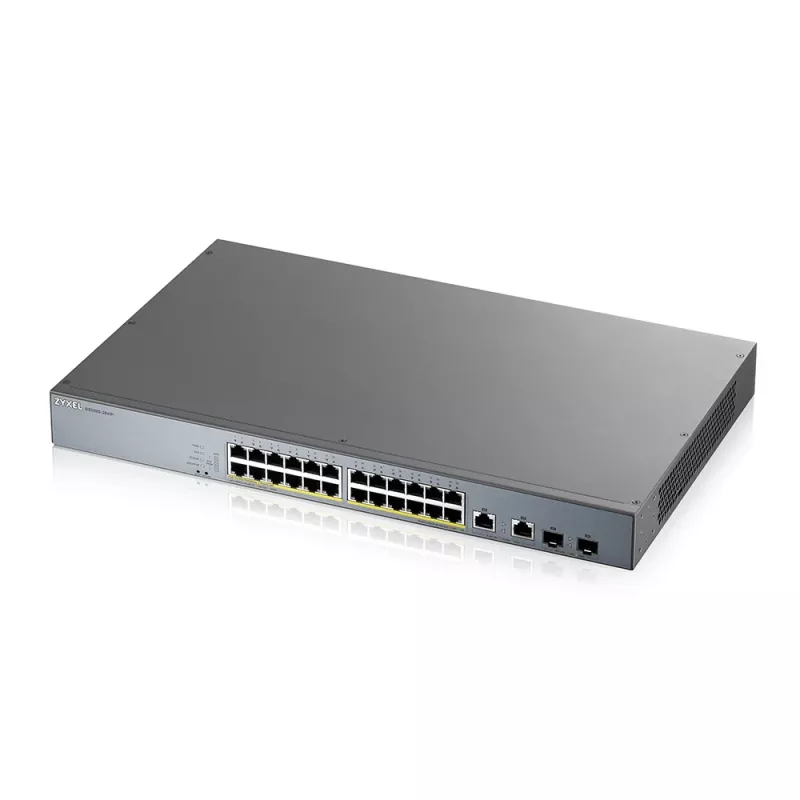 Zyxel GS1350-26HP-EU0101F switch de red gestionado L2 Gigabit Ethernet (10/100/1000) Power over Ethernet (PoE) gris