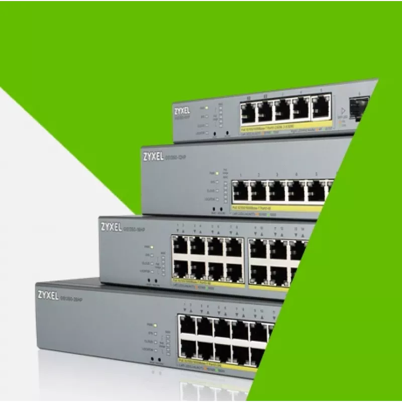 Zyxel GS1350-26HP-EU0101F switch de red gestionado L2 Gigabit Ethernet (10/100/1000) Power over Ethernet (PoE) gris