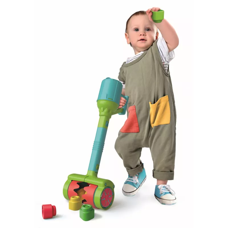 Clementoni Clemmy aspiradora blanda, juego de construcción, 1 año(s), 6 uds., 110 g