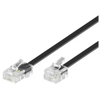 Microconnect MPK451S Cable de teléfono 1 m Negro