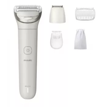 Philips serie 8000 BRL147/00 Afeitadora de mujer Blanca Afeitadora de lámina