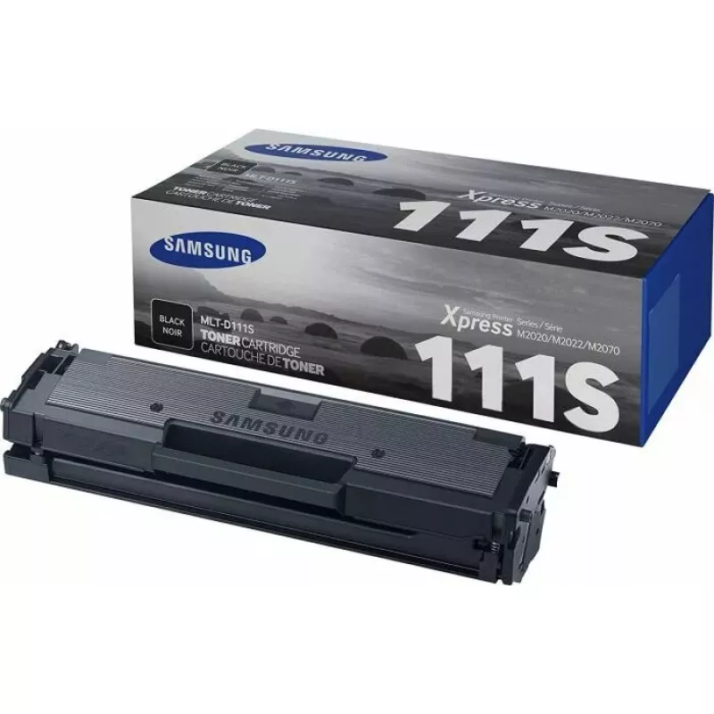 Samsung MLT-D111S Cartucho de tóner 1 ud. Original Negro