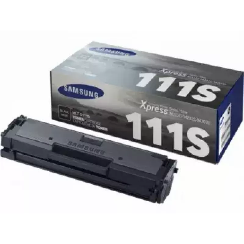 Samsung MLT-D111S Cartucho de tóner 1 ud. Original Negro