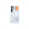 Funda de silicona Standing Grip para Samsung Galaxy S24 Ultra – Azul claro, compatible con 6,8