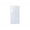 Funda de silicona Standing Grip para Samsung Galaxy S24 Ultra – Azul claro, compatible con 6,8