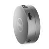 DELL Pro 7 en 1 USB-C Travel Hub - DA310, Con cable, USB 3.2 Gen 2 (3.1 Gen 2) Type-C, 10,100,1000 Mbit/s, Plata, 3840 x 2160 píxeles, 1920 x 1080 píxeles