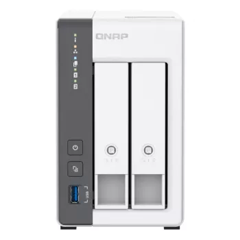 QNAP TS-216G Servidor NAS/almacenamiento Torre Cortex-A Cortex-A55 4 GB HDD Blanco