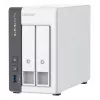 QNAP TS-216G Servidor NAS/almacenamiento Torre Cortex-A Cortex-A55 4 GB HDD Blanco