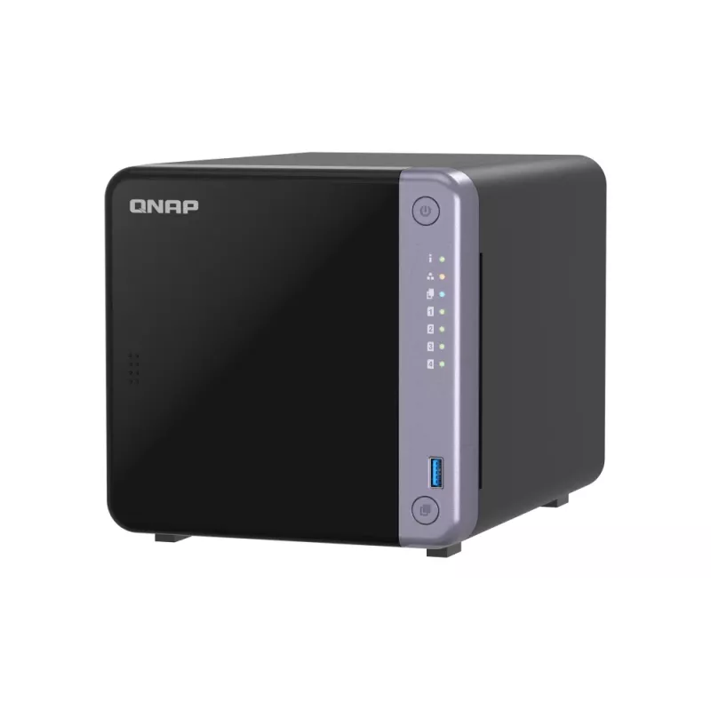 QNAP TS-432X-4G Servidor de almacenamiento NAS Torre Alpine Alpine AL-524 4 GB DDR4 QNAP QTS Negro
