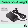 HP 65W Adaptador de CA Smart, Compatible con HP ProBook 440 G6 Notebook PC; HP ProBook 450 G6 Notebook PC; HP ProBook x360 11..., Empresa, 5 - 35 °C, -20 - 85 °C, CCC, CE, BSMI, 47 mm