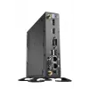 Shuttle XPC Barebone delgado DS50U, Intel Celeron 7305, 2x LAN (1x 2.5Gbit, 1x 1Gbit), 1xCOM, 1xHDMI, 1xDP, 1x VGA, sin ventilador, funcionamiento continuo 24/7