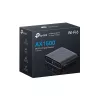 TP-Link AX1500 Router de viaje Wi-Fi 6, Wi-Fi 6 (802.11ax), Doble banda (2,4 GHz / 5 GHz), Ethernet LAN, Negro, Router portátil