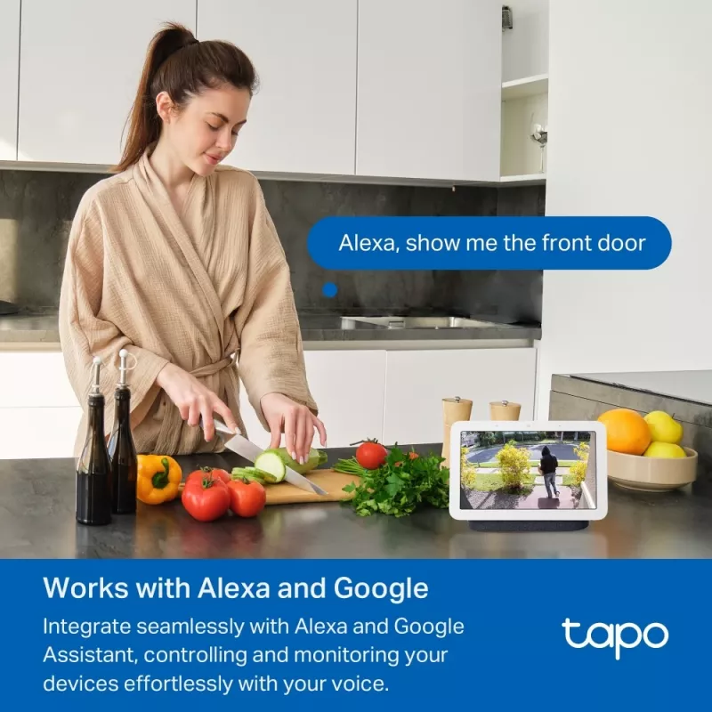 TP-Link Tapo Videoportero con cámara 1 × D210, 1 × D100C, H.264, 3 MP, 2304 x 1296 píxeles, 1296p, CMOS, 25,4 / 3 mm (1 / 3 pulgadas)