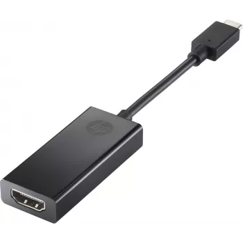 HP Adaptador USB-C a HDMI, Negro, 11 mm, 25 mm, 150 mm, 25,4 g, 0 - 40 °C