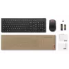 Teclado y ratón inalámbricos Lenovo 4X31N50746 QWERTY US-Inglés Negro