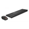 Teclado y ratón inalámbricos Lenovo 4X31N50746 QWERTY US-Inglés Negro