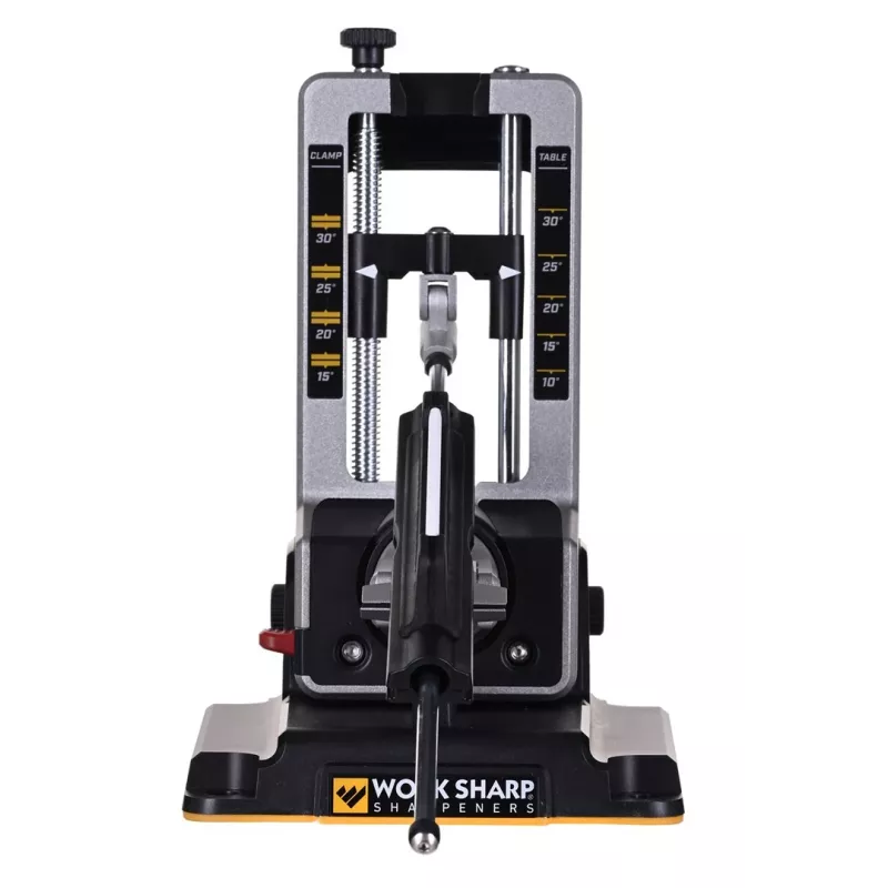 Afilador de cuchillos Work Sharp Professional Precision Adjust 09DX068 — Afilador de paso, ángulo ajustable, negro, carcasa de nailon