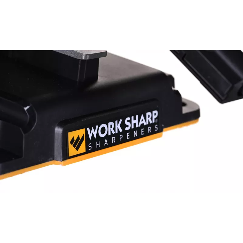 Afilador de cuchillos Work Sharp Professional Precision Adjust 09DX068 — Afilador de paso, ángulo ajustable, negro, carcasa de nailon