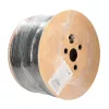 Cable de red Extralink Par trenzado CAT6 FTP Exterior 305m Negro