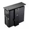 Soporte para ordenador bajo el escritorio MACLEAN MC-885, ajustable, regulación manual de altura, para hasta 10 kg, negro