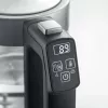 Hervidor SEVERIN WK3458, 0,5 L, 1100 W, cristal y acero inoxidable, 5 ajustes de temperatura, inalámbrico