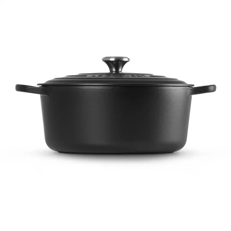 Le Creuset Signature Olla redonda 8,1 l Negro 30 cm