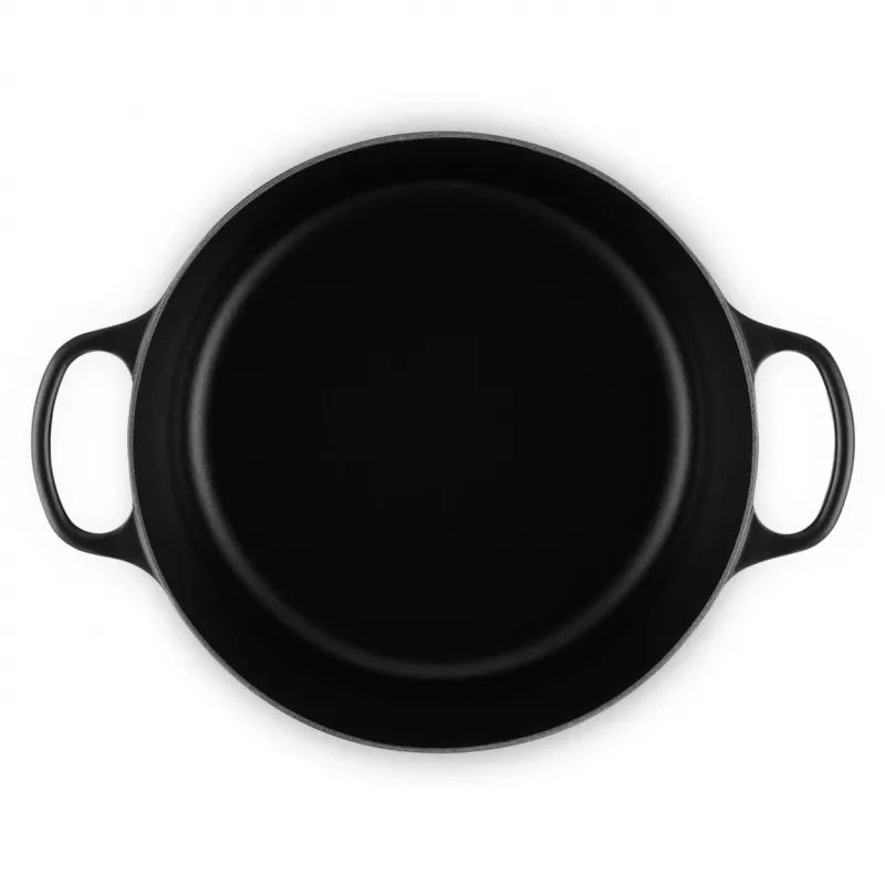 Le Creuset Signature Olla redonda 8,1 l Negro 30 cm