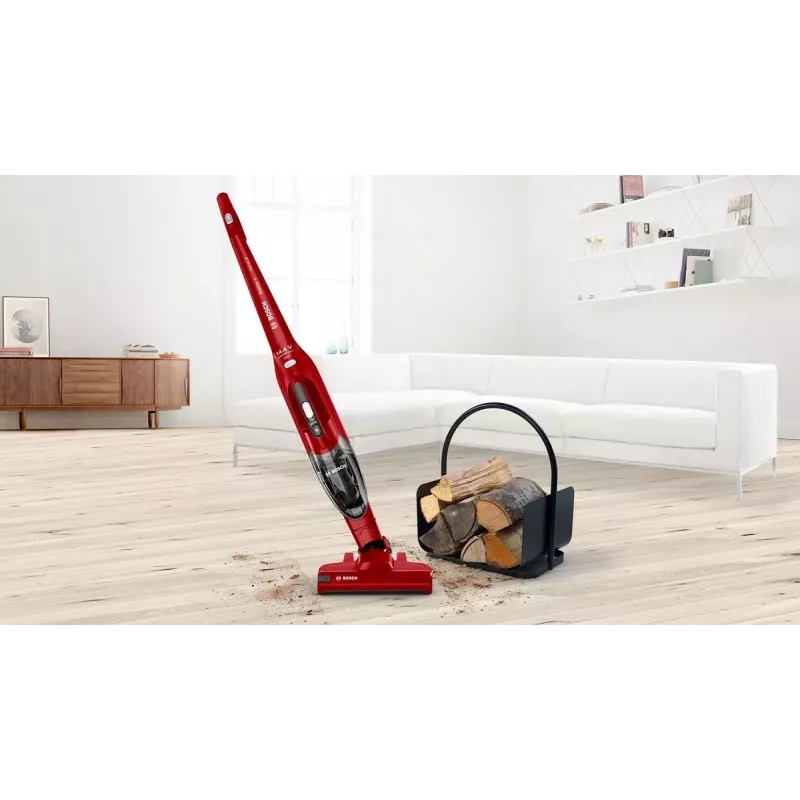 Aspirador de batería 2 en 1 Bosch Series 2 BBHF214R Rojo