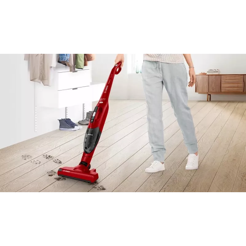 Aspirador de batería 2 en 1 Bosch Series 2 BBHF214R Rojo
