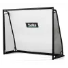 Portería de fútbol autoportante Salta 5125 para niños negra 220x80x170 cm