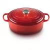 Le Creuset Signature Asadora ovalada 29 cm rojo cereza