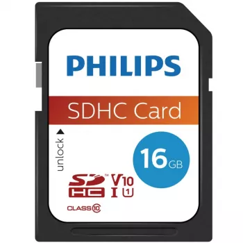 Tarjeta SDHC Philips 16GB Clase 10 UHS-I U1
