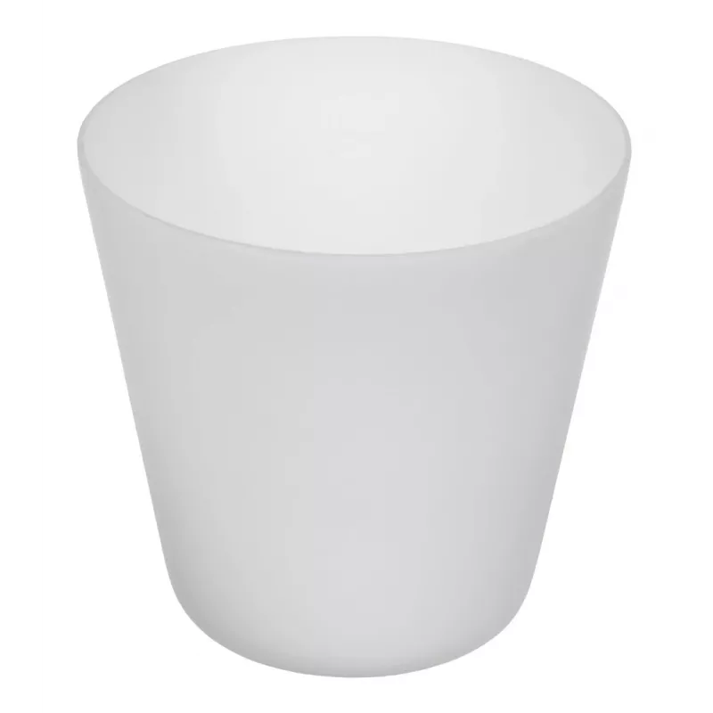 Pantalla de lámpara ActiveJet EMILY cristal, blanca — diámetro 12 cm, cuello 40 mm, altura 120 mm