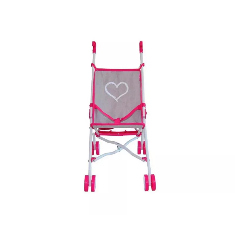 Carrito de muñecas milly mally Julia Prestige Pink — carrito de muñecas ligero y compacto, modelo 2722