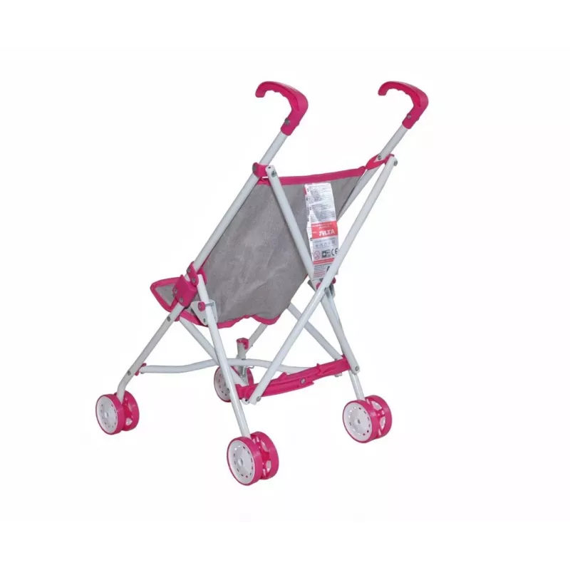 Carrito de muñecas milly mally Julia Prestige Pink — carrito de muñecas ligero y compacto, modelo 2722