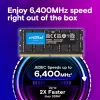 Memoria para portátil DDR5 CSODIMM 32GB (1*32GB)/6400 CL52